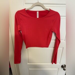 Wunder Train Cropped Long Sleeve